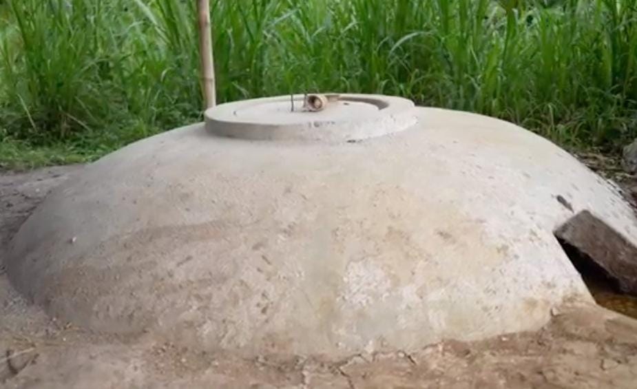 Agar cara pembuatan biogas berhasil tunggu hingga 10 hari