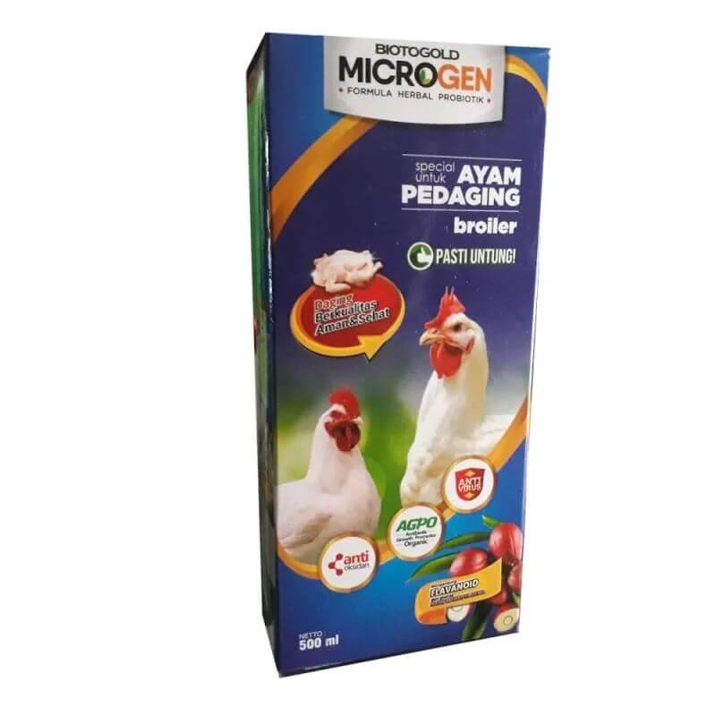Biotogold microgen adalah vitamin ayam broiler terbaik
